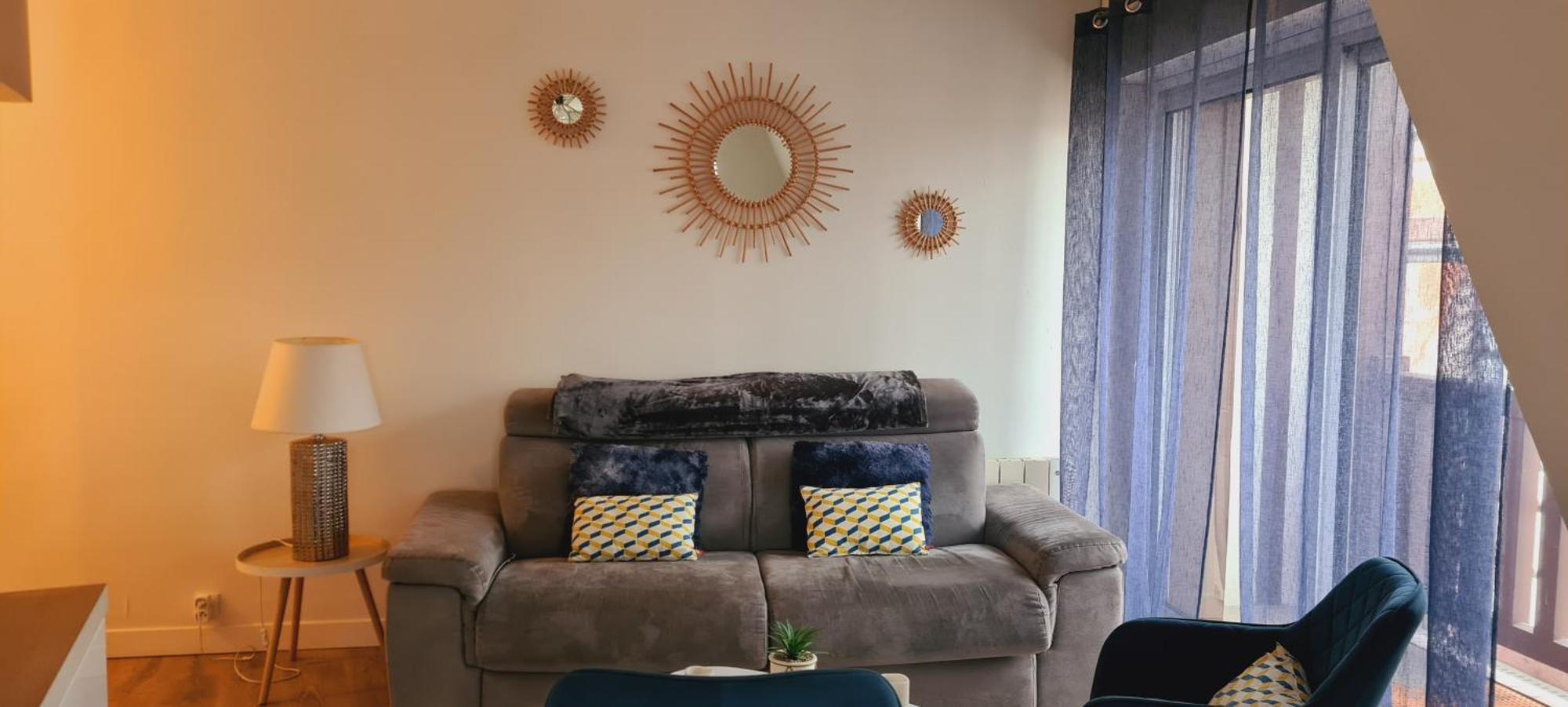 Duplex Au Coeur De Deauville Avec Vue Imprenable Et Parking Prive ภายนอก รูปภาพ
